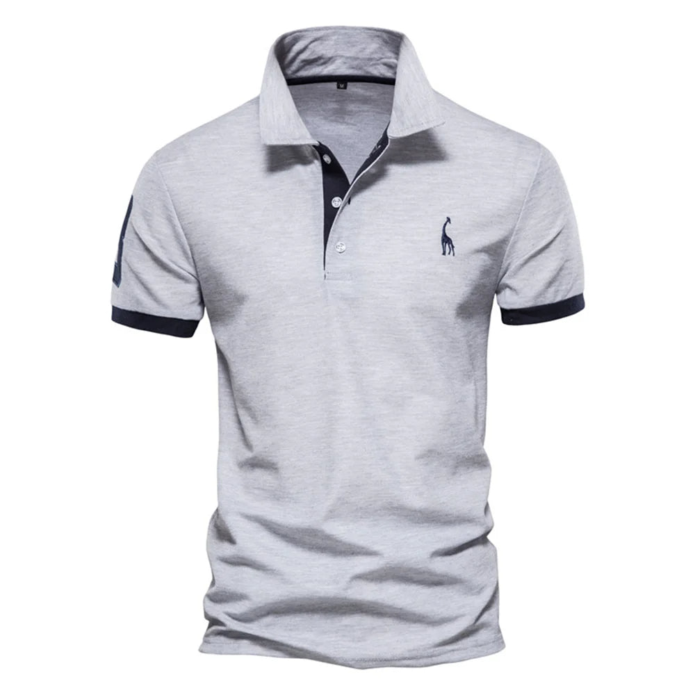 Antoine Top - Heren Klassieke Slim Fit Polo voor de Moderne Man