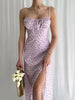 Eline | Bloemen Corset Maxi Jurk