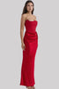Mila - Strapless Elegant Maxi Dress 