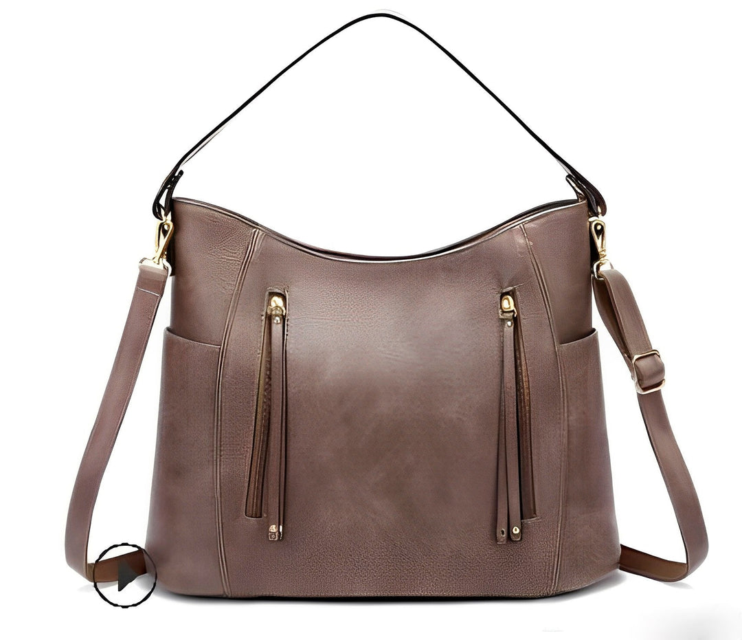 Georgina | Stijlvolle vintage leren tas