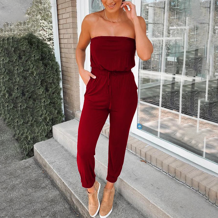 Lynn Jumpsuit - Chique vertrouwen in jumpsuit met zakken!