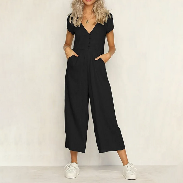 Vesper Overalls - Jumpsuit met knoopdetail voor elke dag en vakantie!