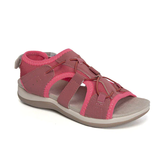 Evy Orthosandalen - Leren Orthopedische sandalen met zachte zool