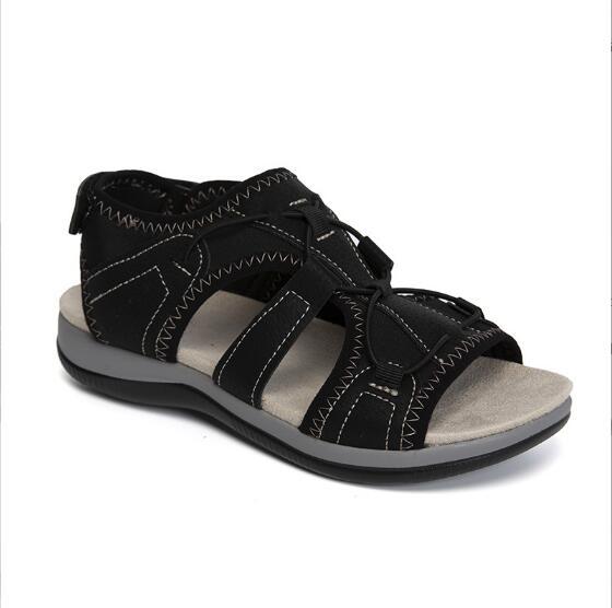 Evy Orthosandalen - Leren Orthopedische sandalen met zachte zool