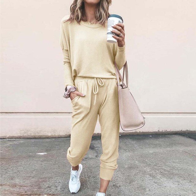 Zoe Casual Tracksuit - Beweeg met comfort en stijl