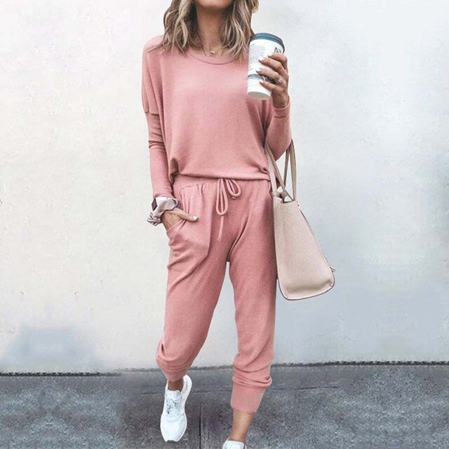 Zoe Casual Tracksuit - Beweeg met comfort en stijl