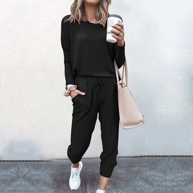 Zoe Casual Tracksuit - Beweeg met comfort en stijl