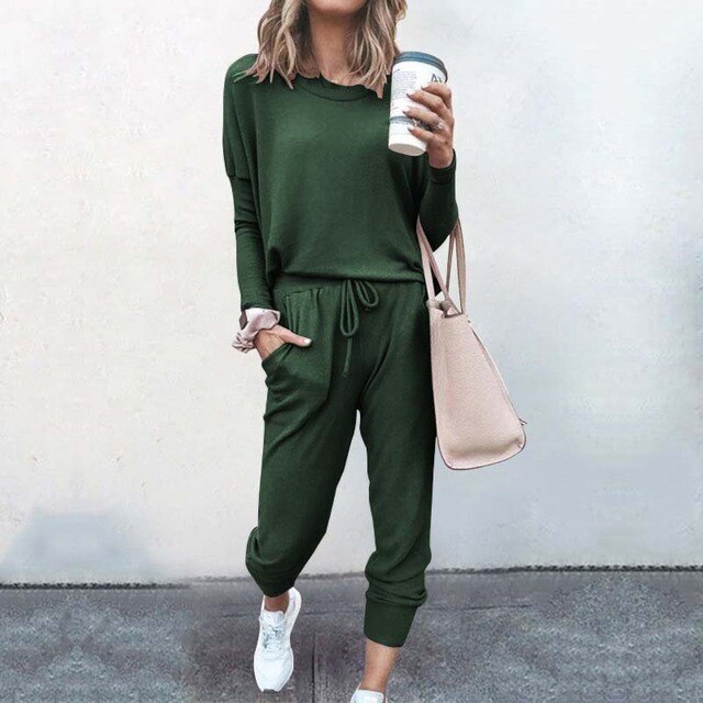 Zoe Casual Tracksuit - Beweeg met comfort en stijl