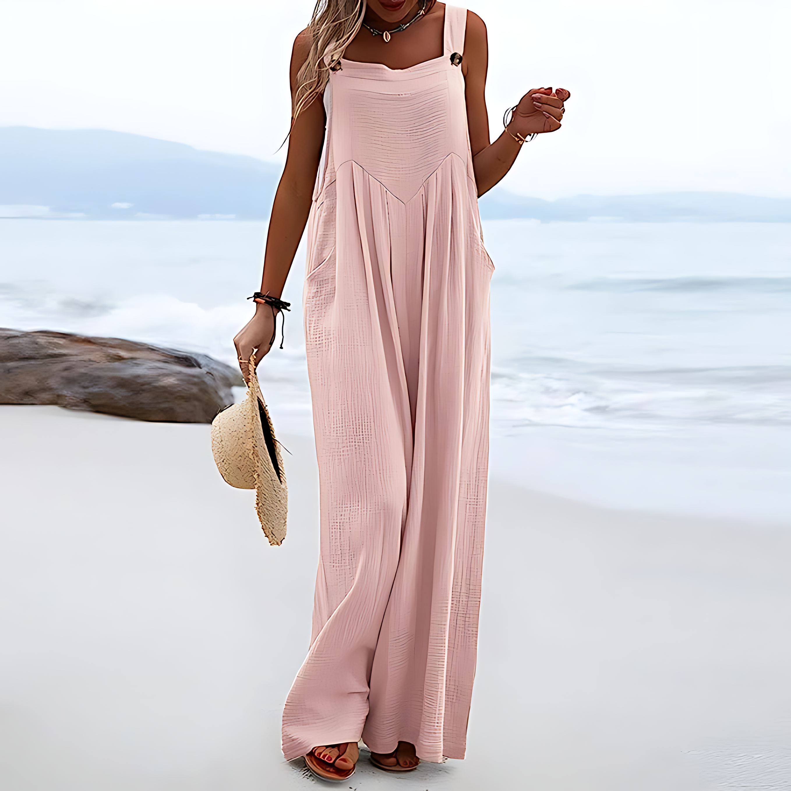 Anja Jumpsuit - Geef je gewone overall een zomerse uitstraling!