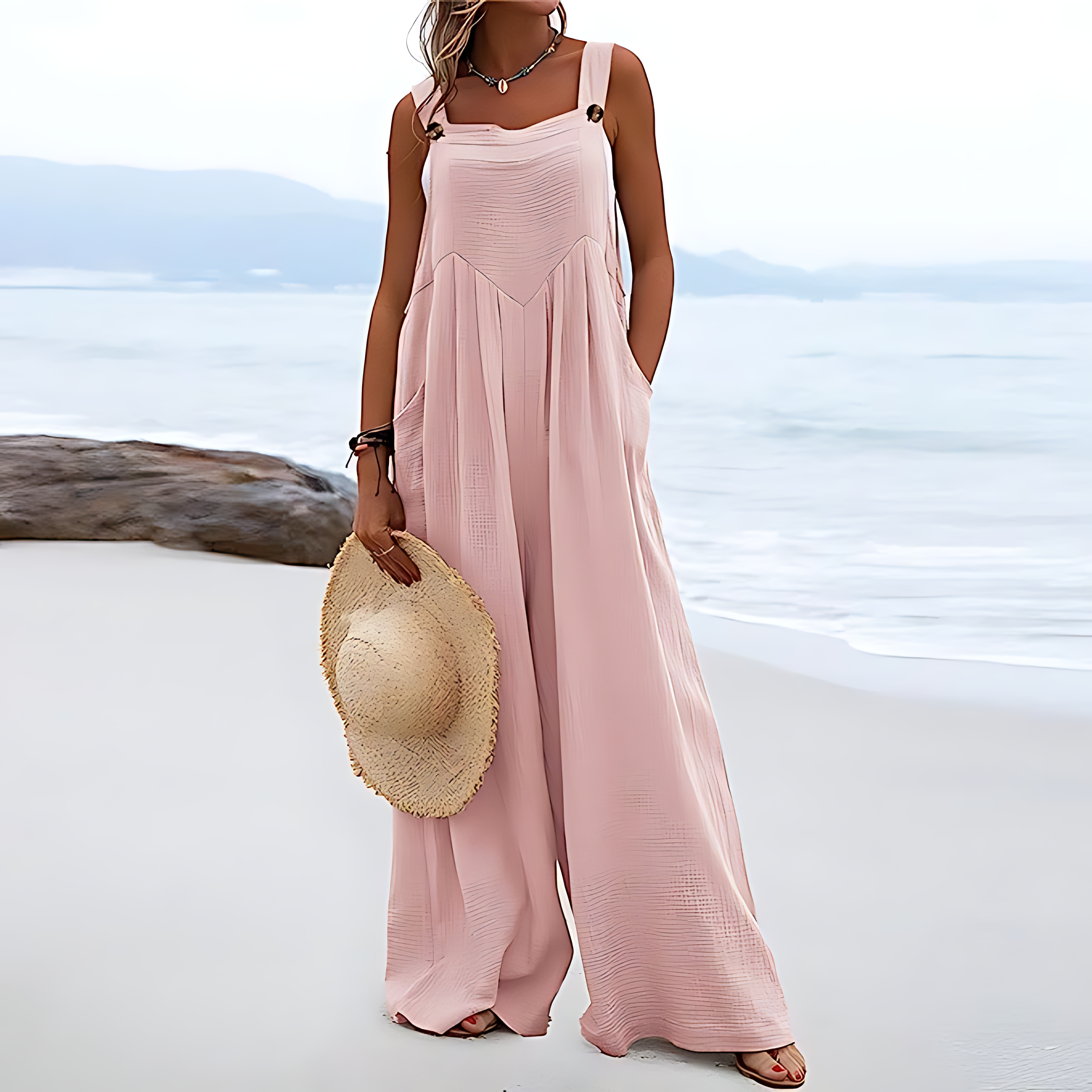 Anja Jumpsuit - Geef je gewone overall een zomerse uitstraling!