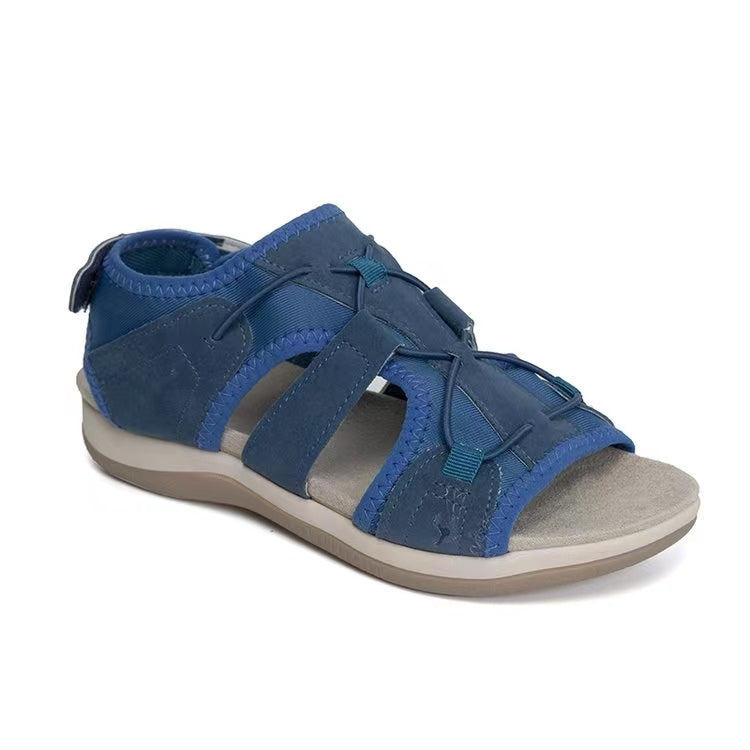 Evy Orthosandalen - Leren Orthopedische sandalen met zachte zool