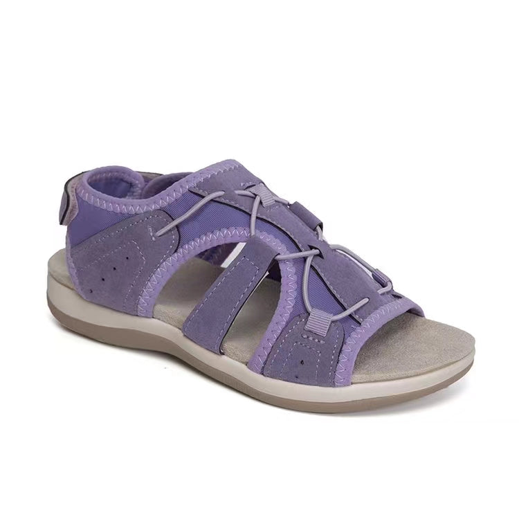 Evy Orthosandalen - Leren Orthopedische sandalen met zachte zool