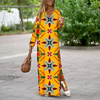 Marley Dress - Paradeer met je prints in deze fascinerende lange jurk!