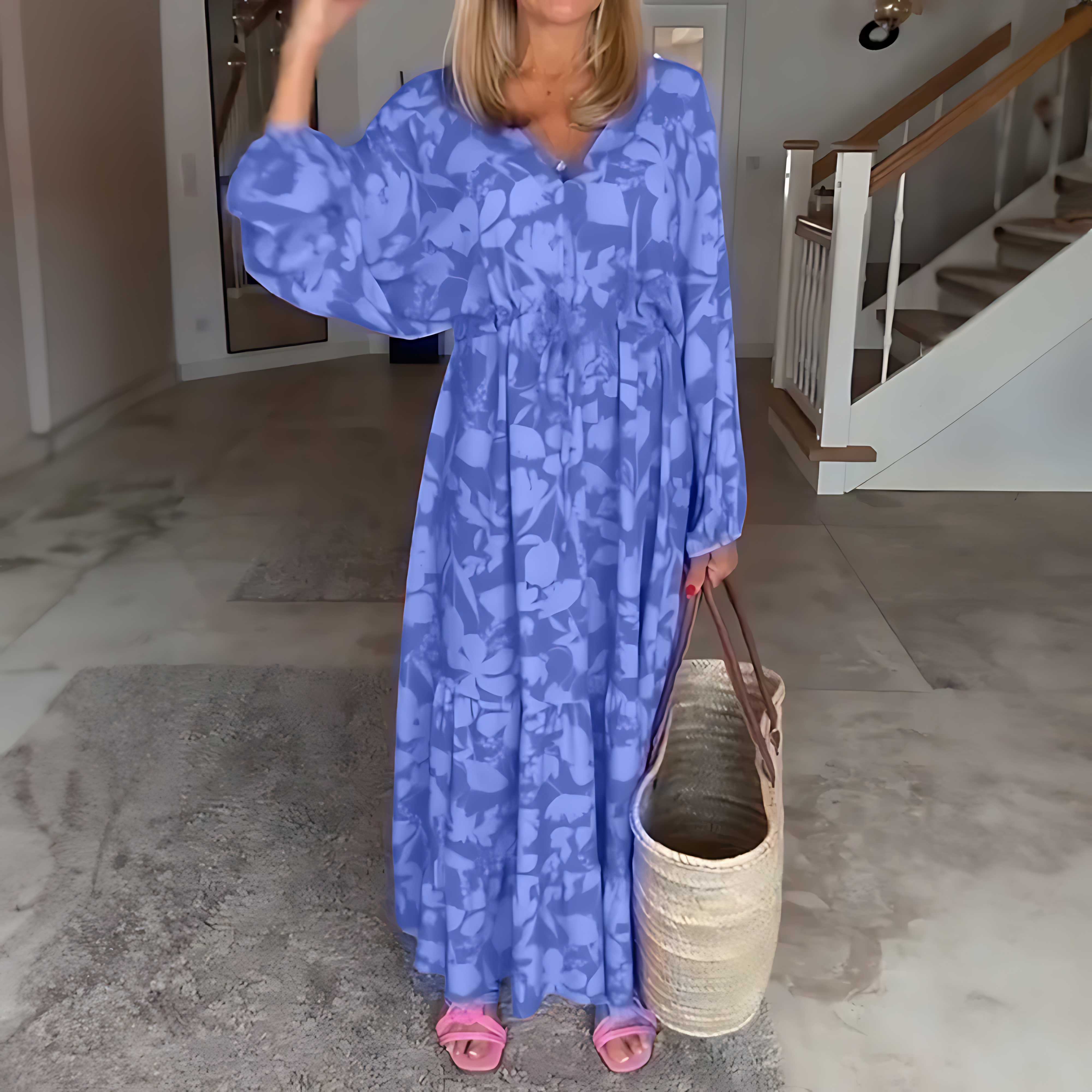 Alaya Dress - Geef je zomervakantie kleur met deze felgekleurde jurken met print!