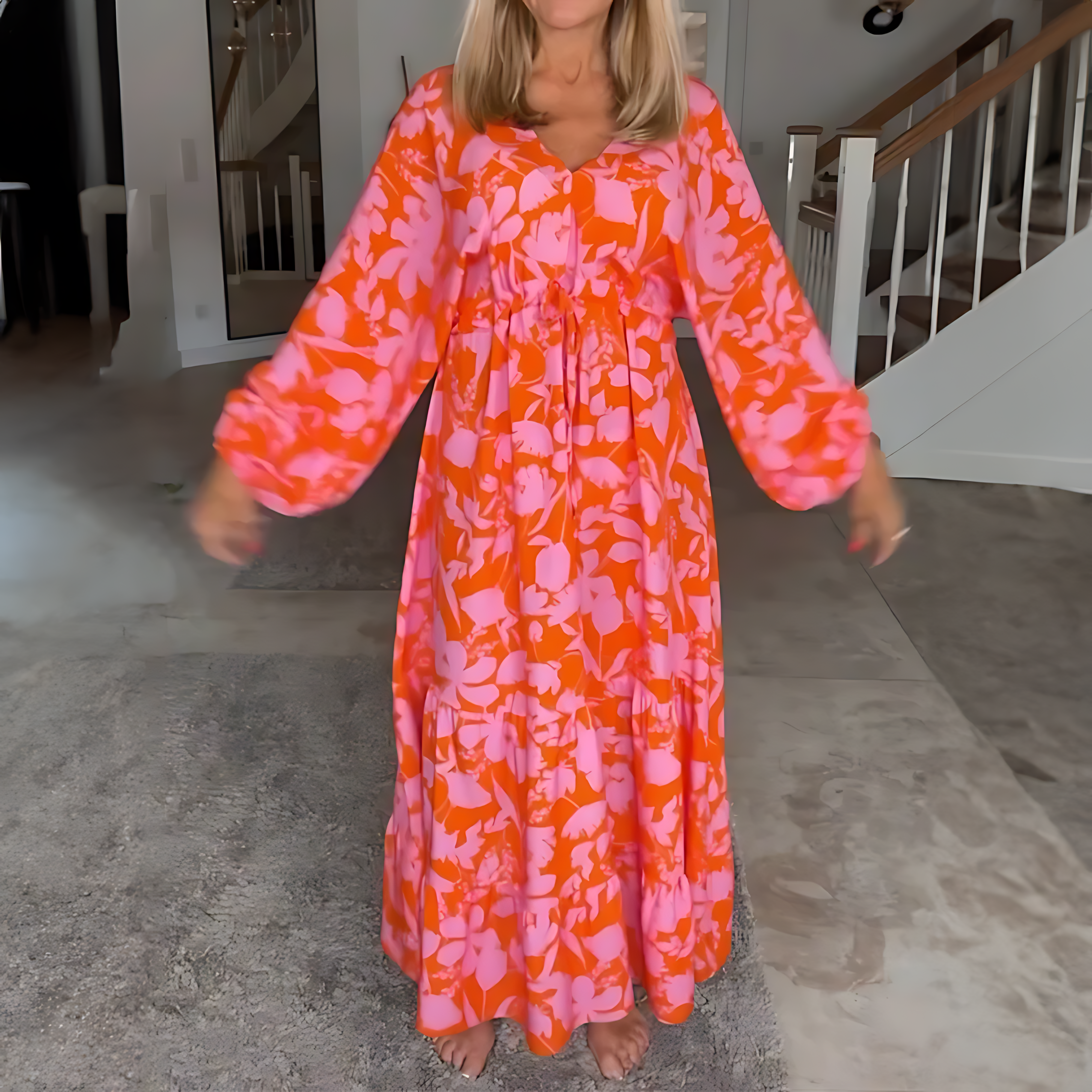 Alaya Dress - Geef je zomervakantie kleur met deze felgekleurde jurken met print!