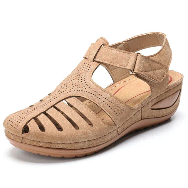 Olivia Orthosandalen - Leder Orthopedische sandalen met zachte zool