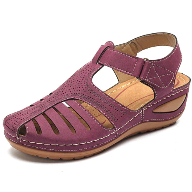 Olivia Orthosandalen - Leder Orthopedische sandalen met zachte zool