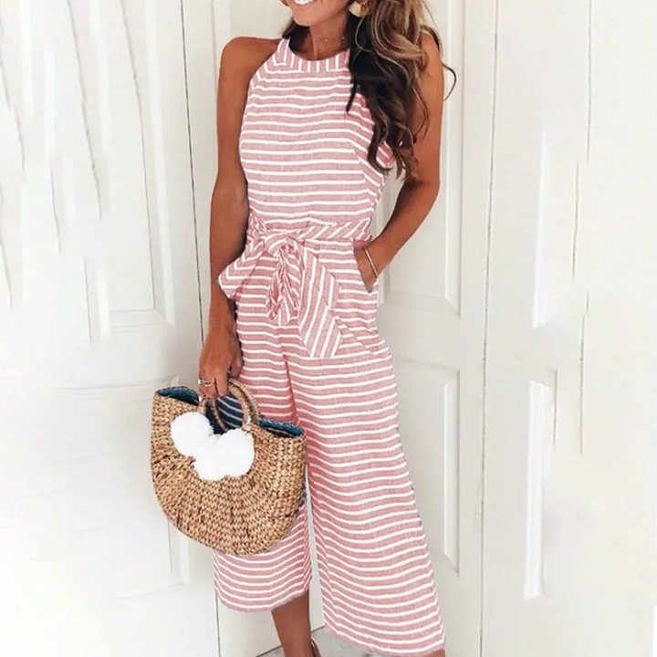 Tara Striped Jumpsuit - Voel je weer zelfverzekerd en comfortabel!