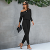 Xara Jumpsuit - Voel je chic en in elkaar gezet in deze jumpsuit met off shoulder jumpsuit!