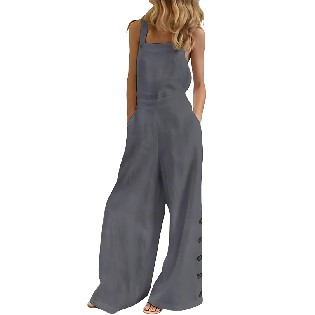 Ise Jumpsuit - Krijg de hype van deze jumpsuit met wijde pijpen